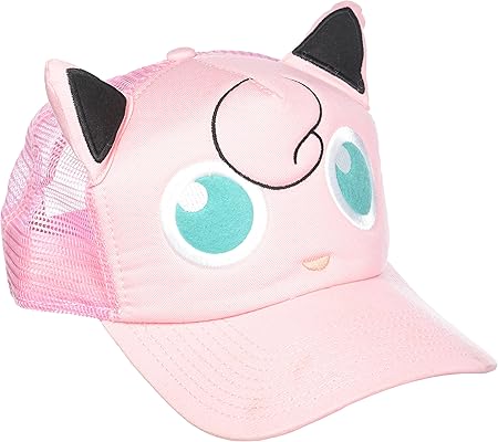 Amazon Bioworld バイオワールド 任天堂 Nintendo ポケモン 帽子 メッシュキャップ Ba3f3gpok 耳付きプリン ピンク マルチカラー アニメ 萌えグッズ 通販