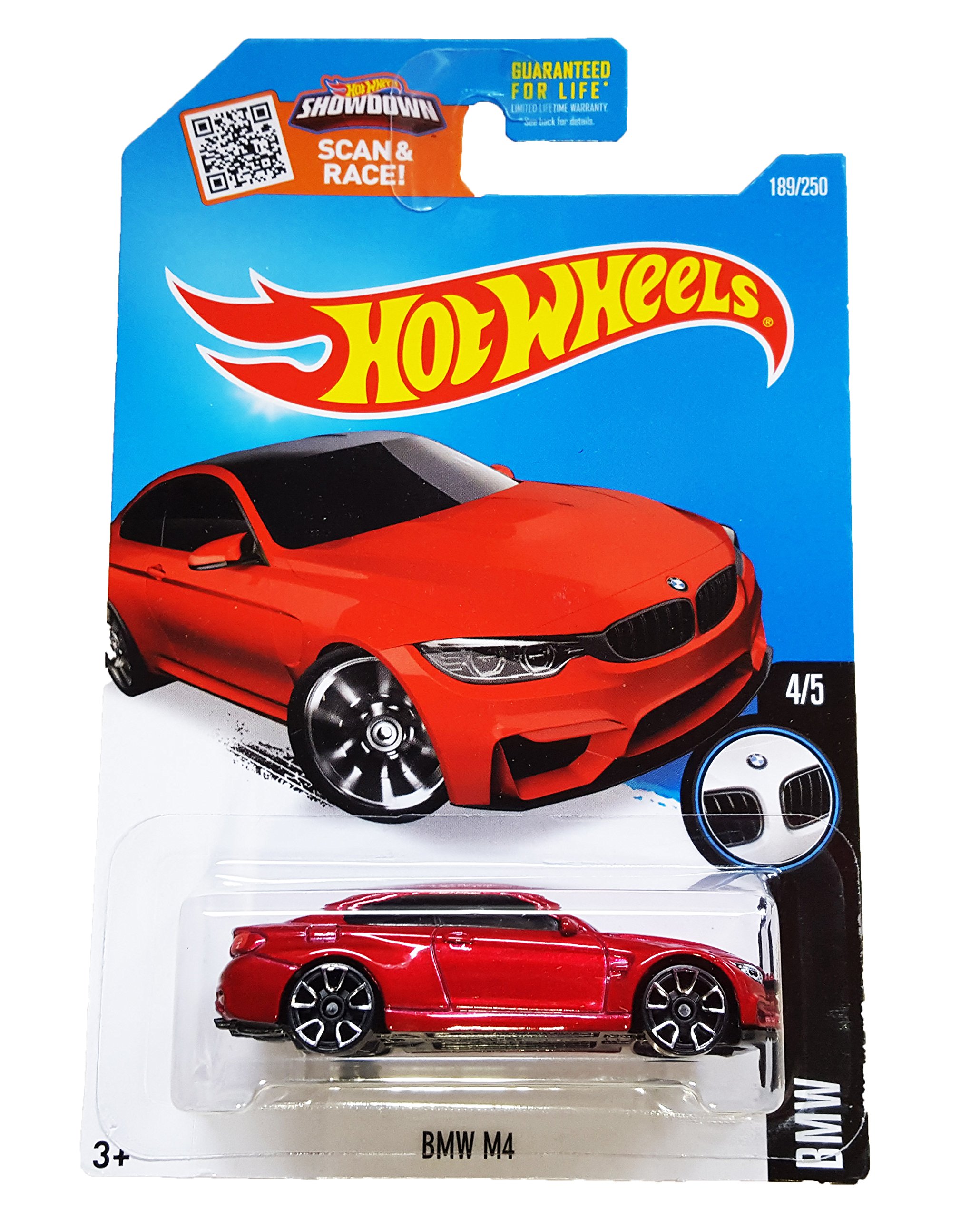 Hot Wheels, 2016 BMW, BMW M4 [Maroon] Die-Cast Vehicle #189/250