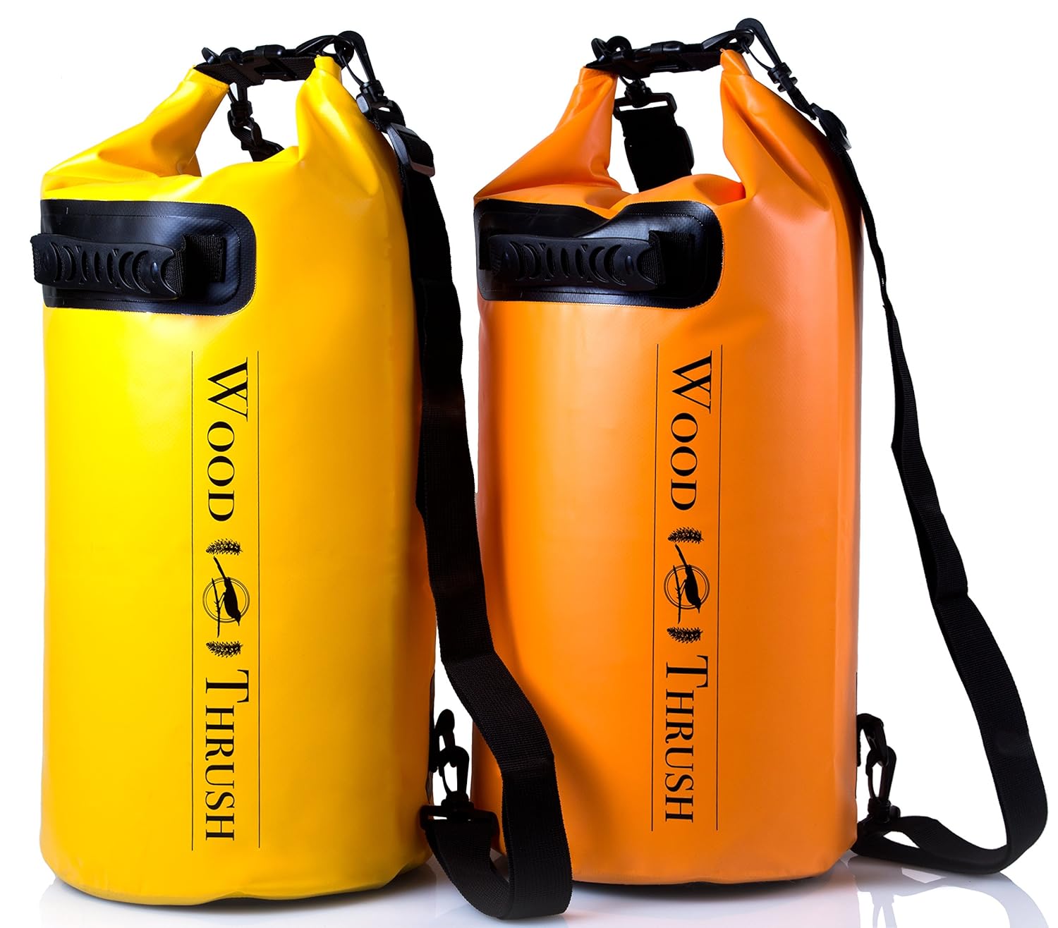 WOODTHRUSH Heavy Duty 20L Dry Bags Waterproof Lightweight 500D Poly