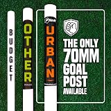 Football Flick 6x4ft Garden Goal 70mm PVC Posts 2 Year Warranty White view 7