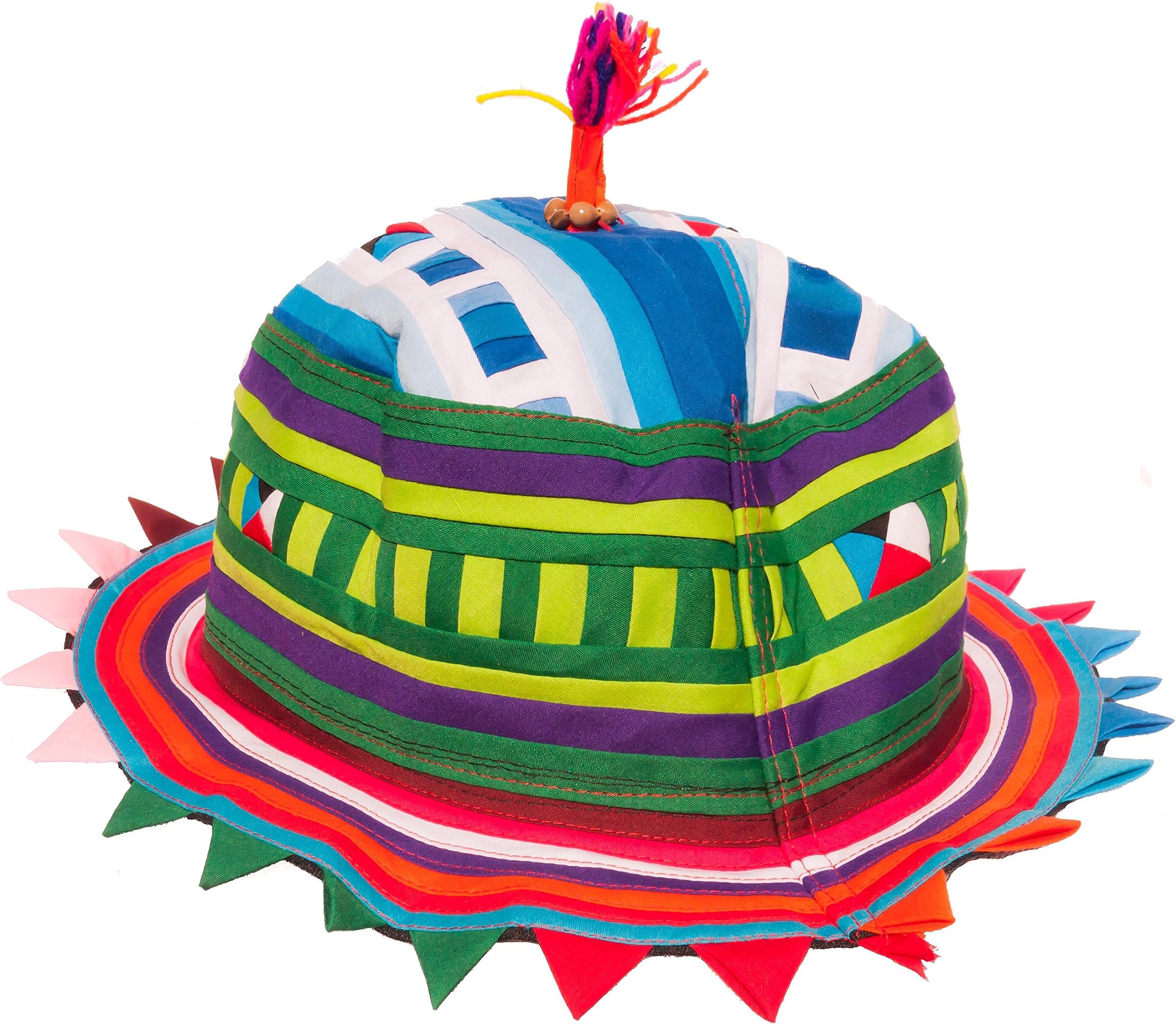 CCcollections Festival Rave Hat Tribal Hill Tribe Cone or Flat