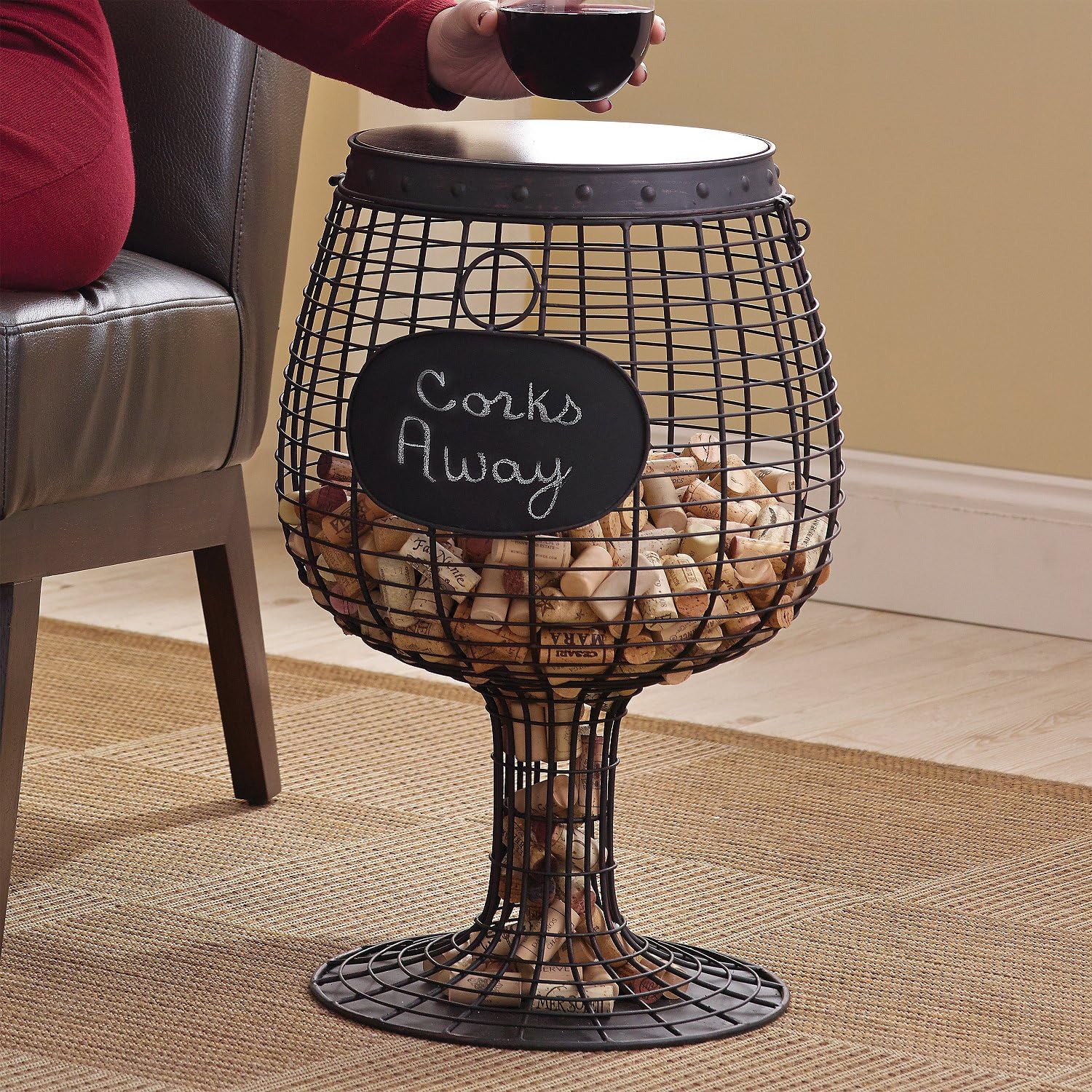 Best End Table Wine Barrel