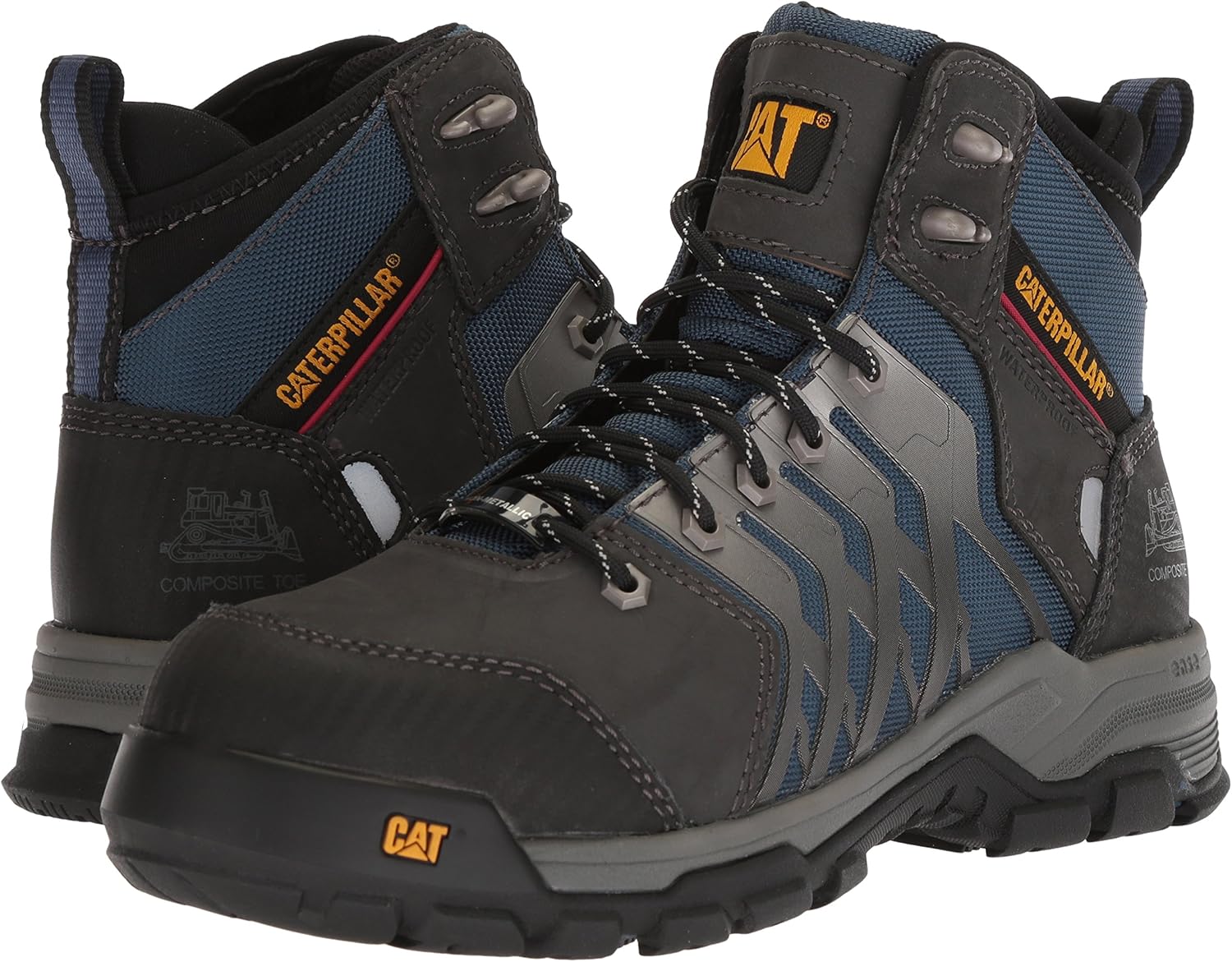 men's induction waterproof composite toe work boot