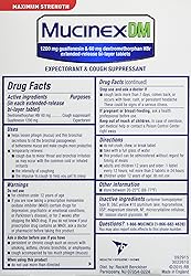 Mucinex DM Maximum Strength 12-Hour Expectorant and