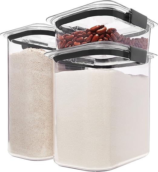 Amazon Com Rubbermaid Brilliance Pantry Airtight Food Storage