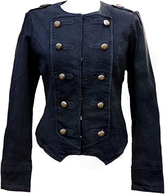 steampunk denim jacket
