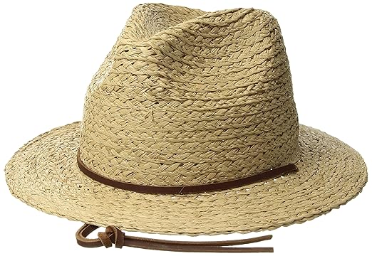 mens small brim straw hats