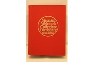 Merriam Webster's Collegiate Dictionary