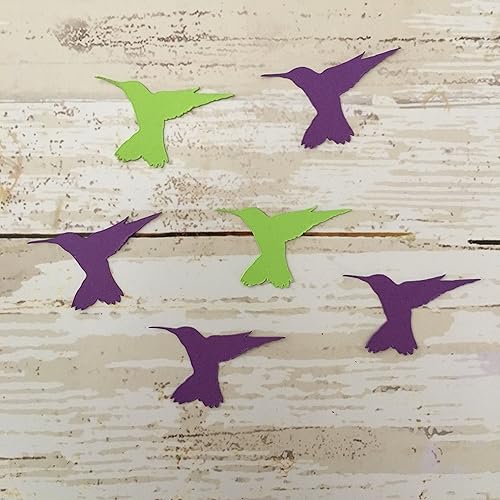 Hummingbird Confetti, Bird Decorations, Bird Party Supplies