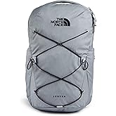 The North Face Jester Everyday Laptop Backpack, Mid Grey Dark Heather/TNF Black, One Size