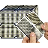ElectroCookie PCB Prototype Board, Snappable Strip Board with Power Rails for Electronics Projects Compatible for DIY Arduino
