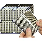 ElectroCookie PCB Prototype Board, Snappable Strip Board with Power Rails for Electronics Projects Compatible for DIY Arduino
