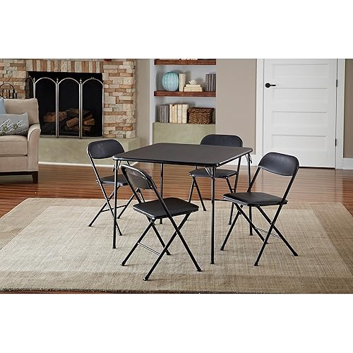 Plastic Development Group, 5-Piece Card Table Set, Chair Seats