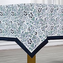 Ridhi Denim Blue 80x120 Inches Rectangle