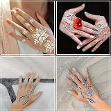 Aresvns Tattoo Stencils Kit 24 Sheets Reusable Body Art Templates for Women view 4