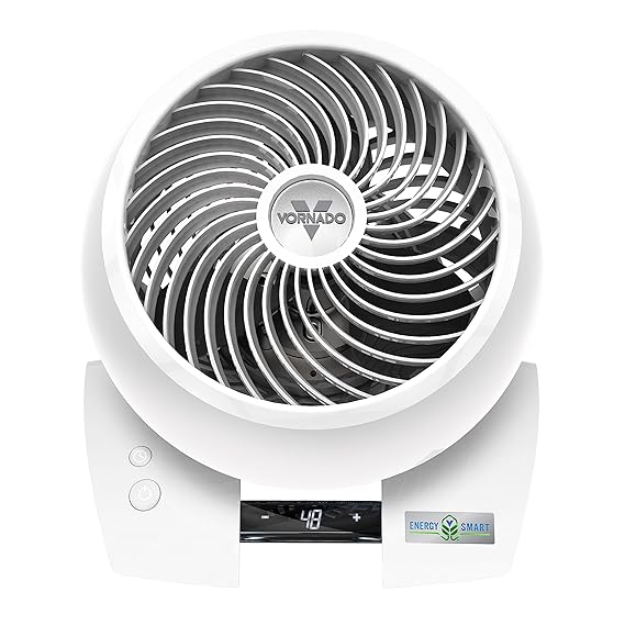 Vornado Energy Smart 6303DC Ventilator • Standventilator • Raumzirkulator • 52 Watt • 26 Meter Reichweite • 99 Stufen • Timer