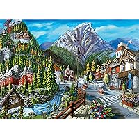 Ravensburger Welcome to Banff 1000 Piece Jigsaw Puzzle for Adults - 12000494 - Handcrafted Tooling, Made in Germany, Every Pi