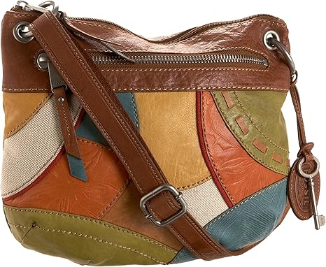 fossil patchwork purse
