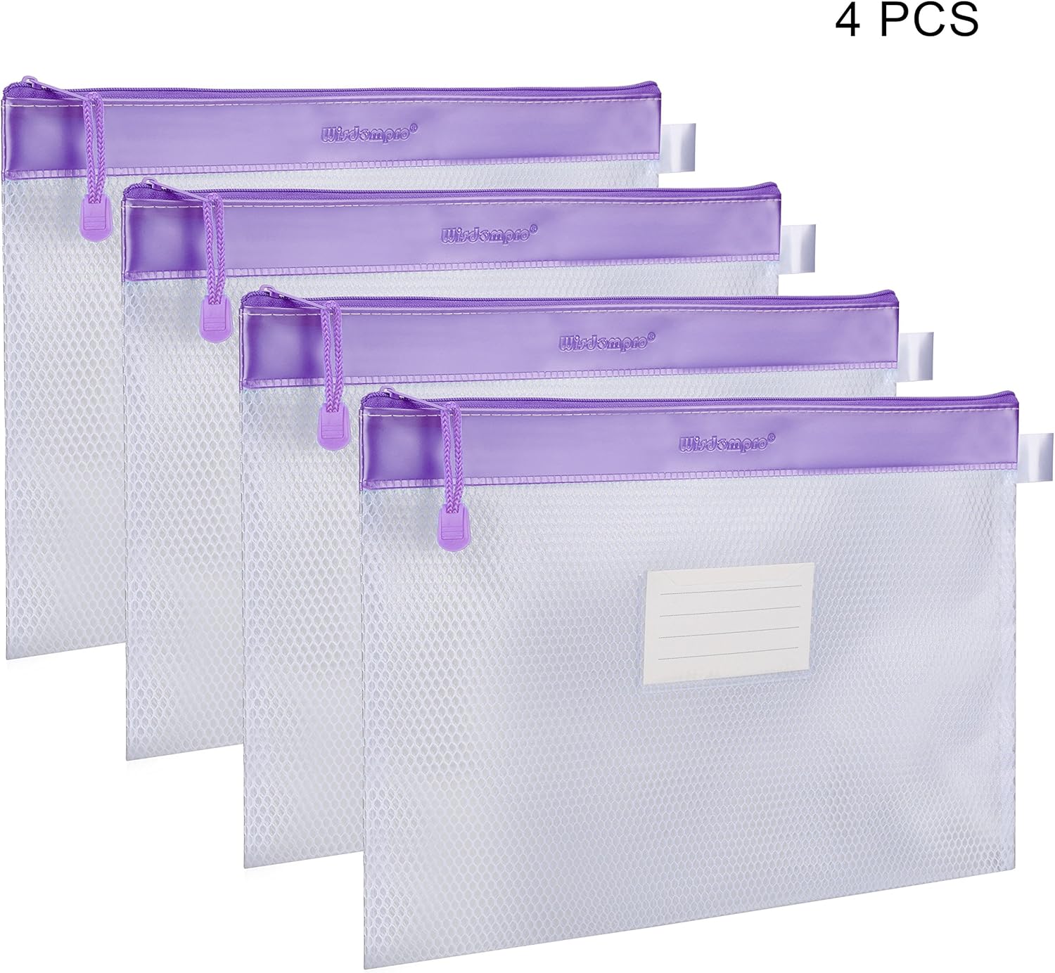 File & Folder Accessories File Jackets & File Pockets Zipper File Bag Magazines Blue Business
