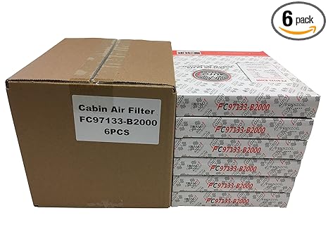 Amazon Com F1auto Fc38208 Flat Panel Cabin Air Filter Case Of 6