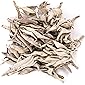 Juniper Ridge | White Sage Loose Leaves | Salvia Apiana Clusters | Dry Burning White Sage | 1 Lb Bag