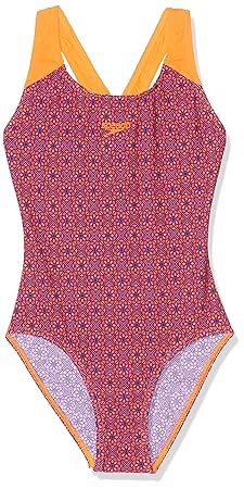 Speedo Mädchen Polka Spot Allover Splashback Badeanzug