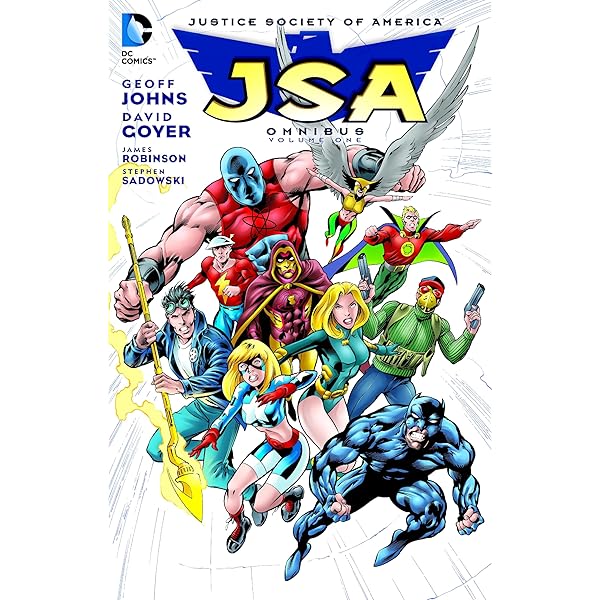 Amazon.com: JSA Omnibus Vol. 1: 9781401247614: Johns, Geoff, Goyer