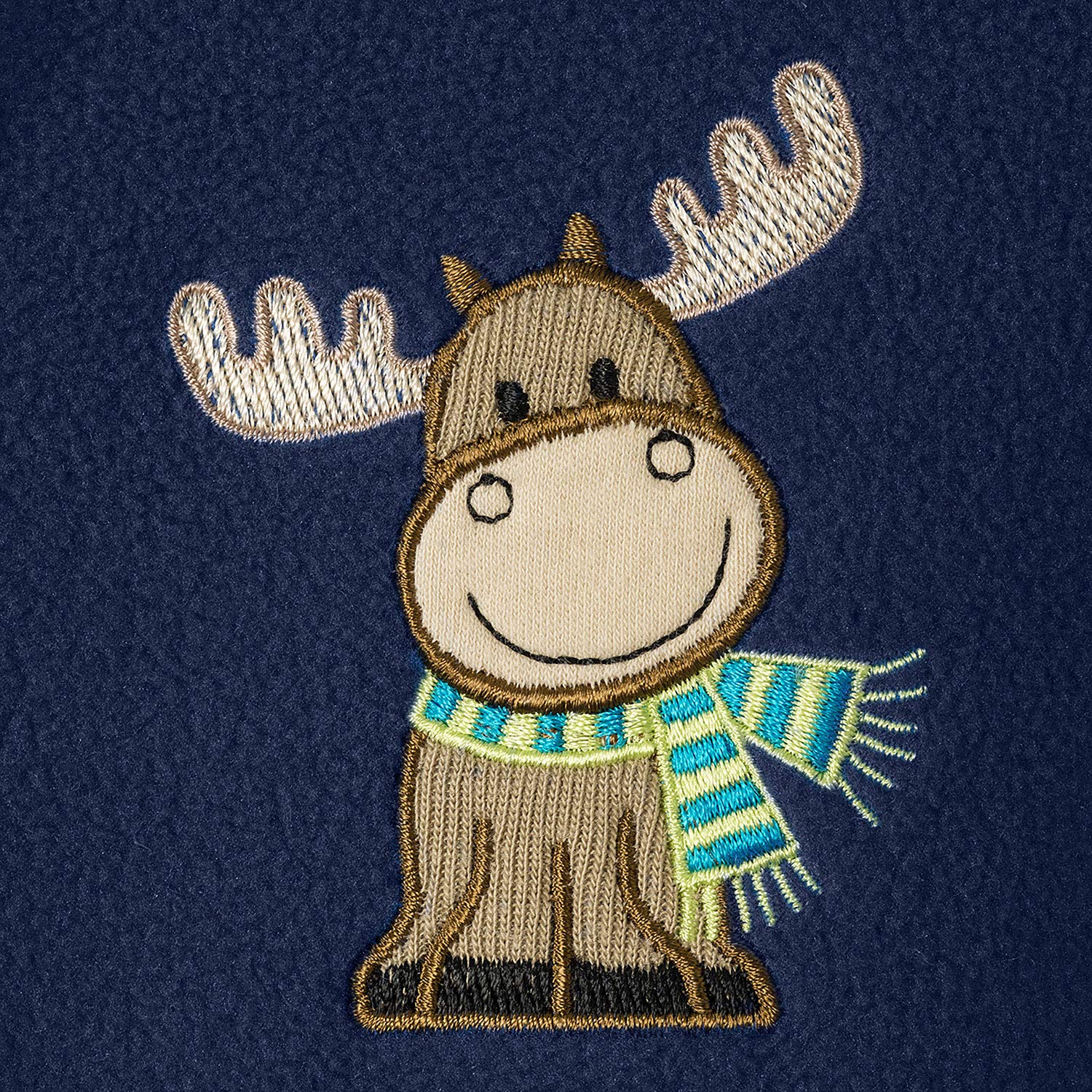 HALO Big Kids Sleepsack Micro Fleece Wearable Blanket, Blue Moose, 2-3T: Baby