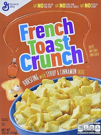 General Mills French Toast Crunch 11 2oz 328g 1er Box Amazon De Lebensmittel Getranke