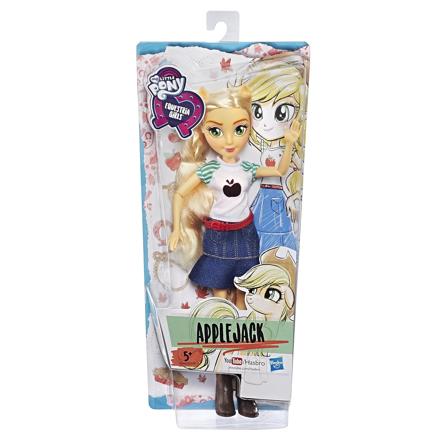 Muñecos para casas de muñecas My Little Pony Applejack e0665es0 Equestria Girls Estilo clásico muñeca Juguetes y juegos Casas de muñecas y accesorios Juguetes y juegos