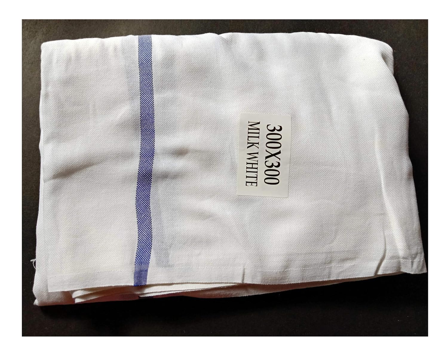 United in Love Handloom Kerala Thorthu Cotton Bath Towels (White, 132 x