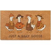 Halloween Door Mat Outdoor Indoor Coir Welcome Doormat Front Door Entryway | 16x24 In, Non-Slip Rubber Back, Easy Clean Coconut Coir, Funny Fall Home Decor Gift For Front Porch & Entrance, Durable