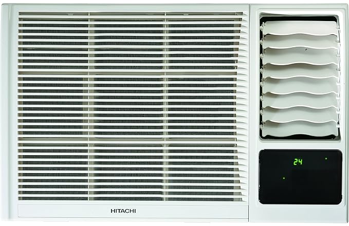 Hitachi 1 Ton 3 Star Window AC (RAW312KXDAI, White)