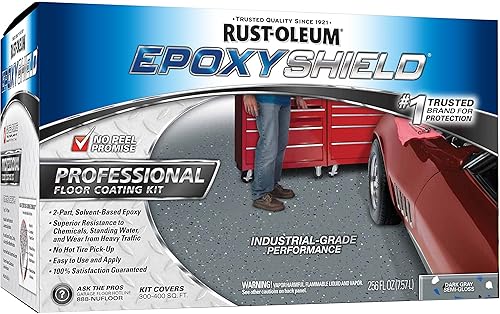 Kit de revestimiento para suelos gris oscuro Rust-Oleum