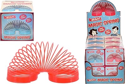 KandyToys SupeRetro Colourful Magic Spring Kids Slinky Toy Retro