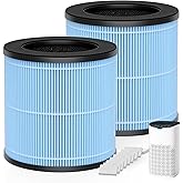 MJ003HD Replacement Filter Compatible with POMORON MJ003HD Air Purifier, 4-Stage Filtration, MJ003HD-RF (2 Pack)