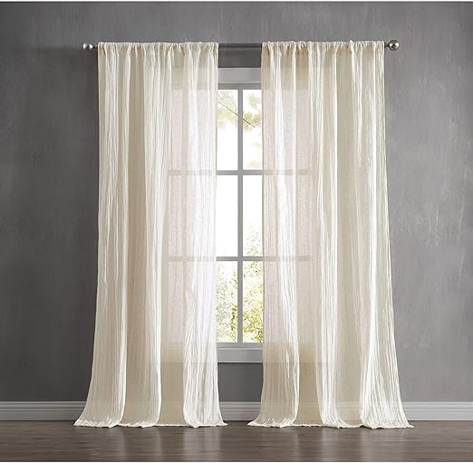 Amazon Com French Connection Charter Crushed Window Curtain 100