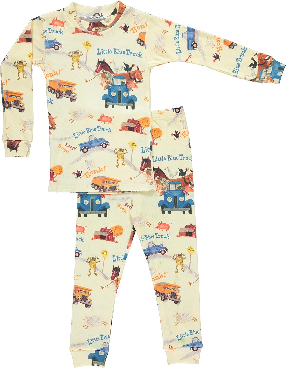 Books to Bed Little Blue Truck Pajama Set (6X7) Clothing