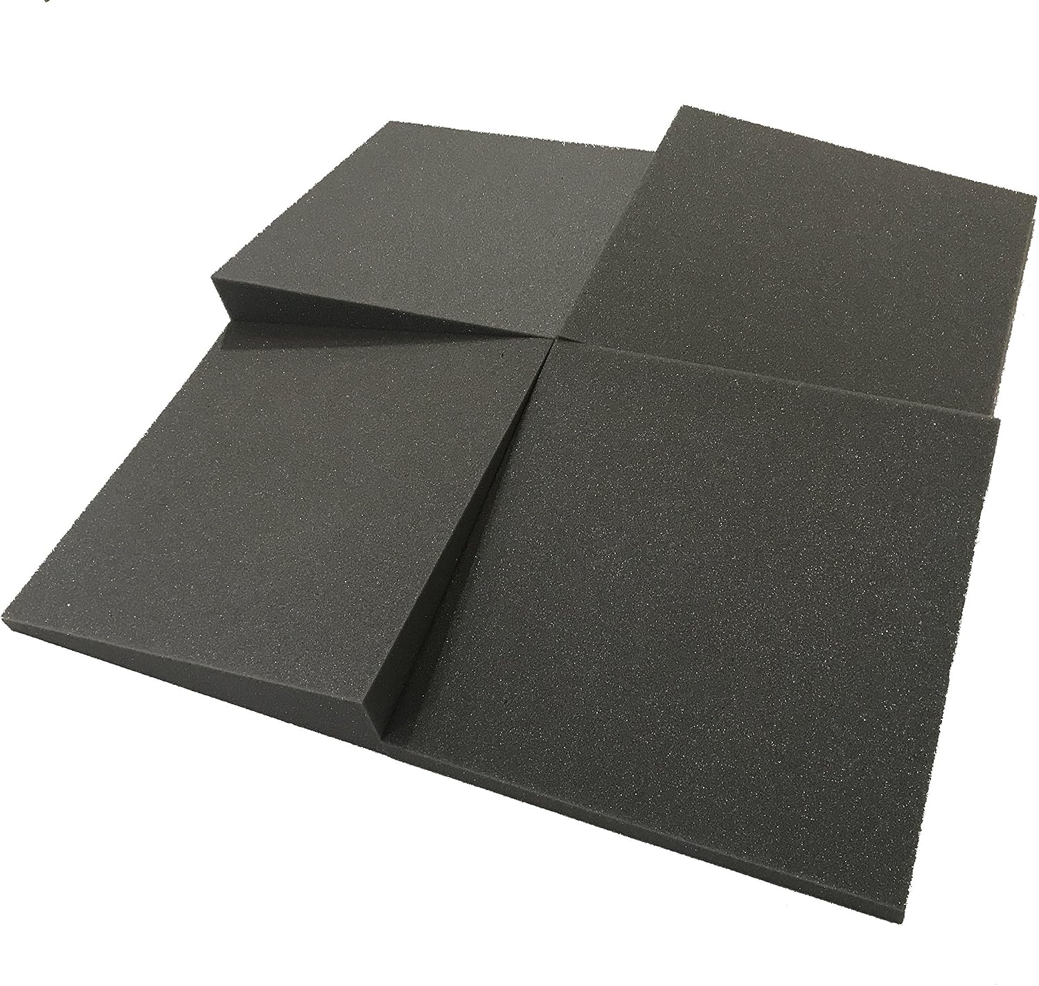 Advanced Acoustics 12" Slider Acoustic Studio Treatment Foam 16 Tile Pack 16sqft (1.48sqm), grey - Image 3