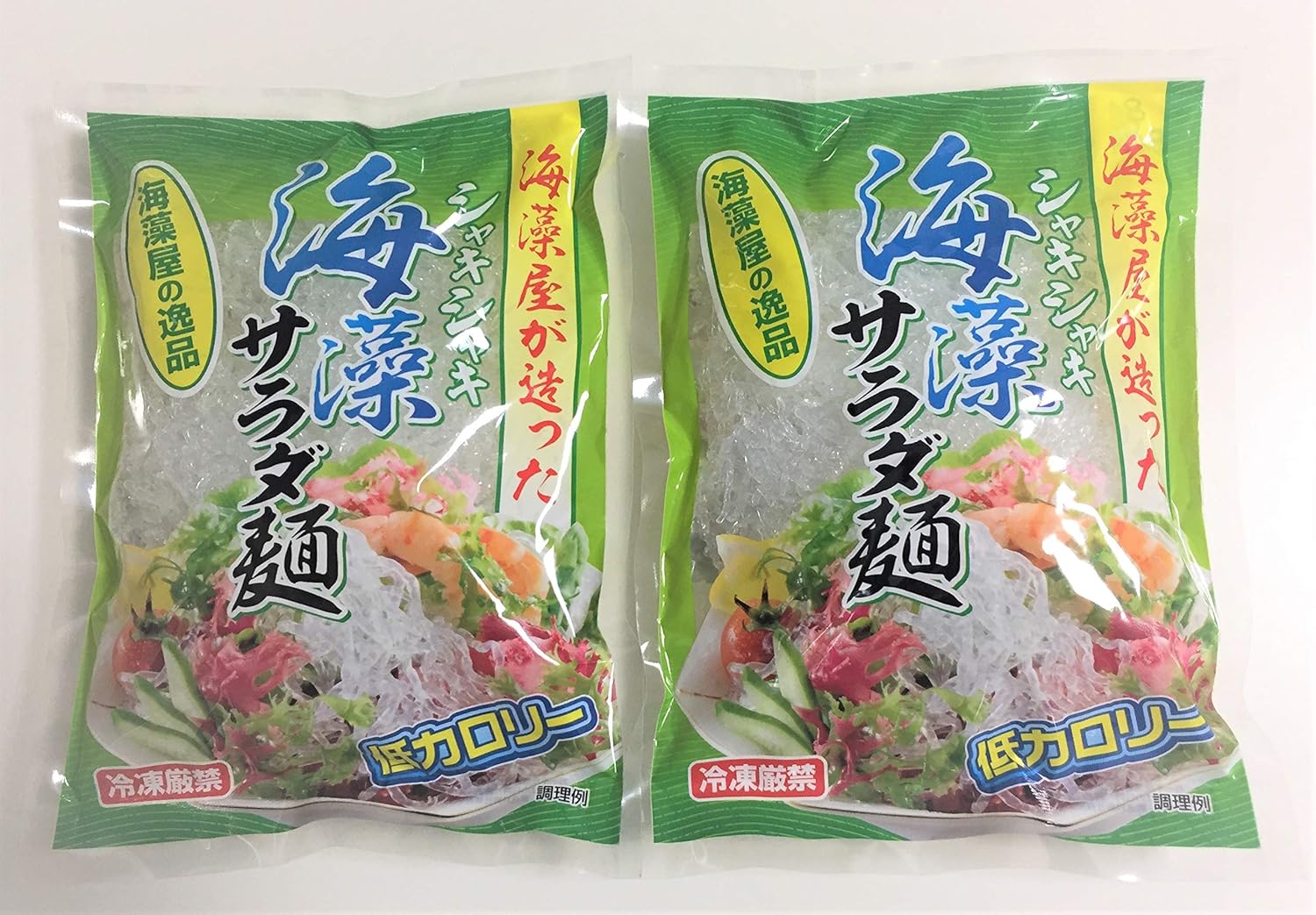 シャキシャキサラダ麺 300g 国産 海藻クリスタル 株式会社 タカヒラ 海藻類 通販 Amazon