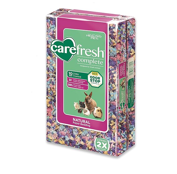 Carefresh Complete Natural Paper Bedding, Expands To 10 Liters Amazon