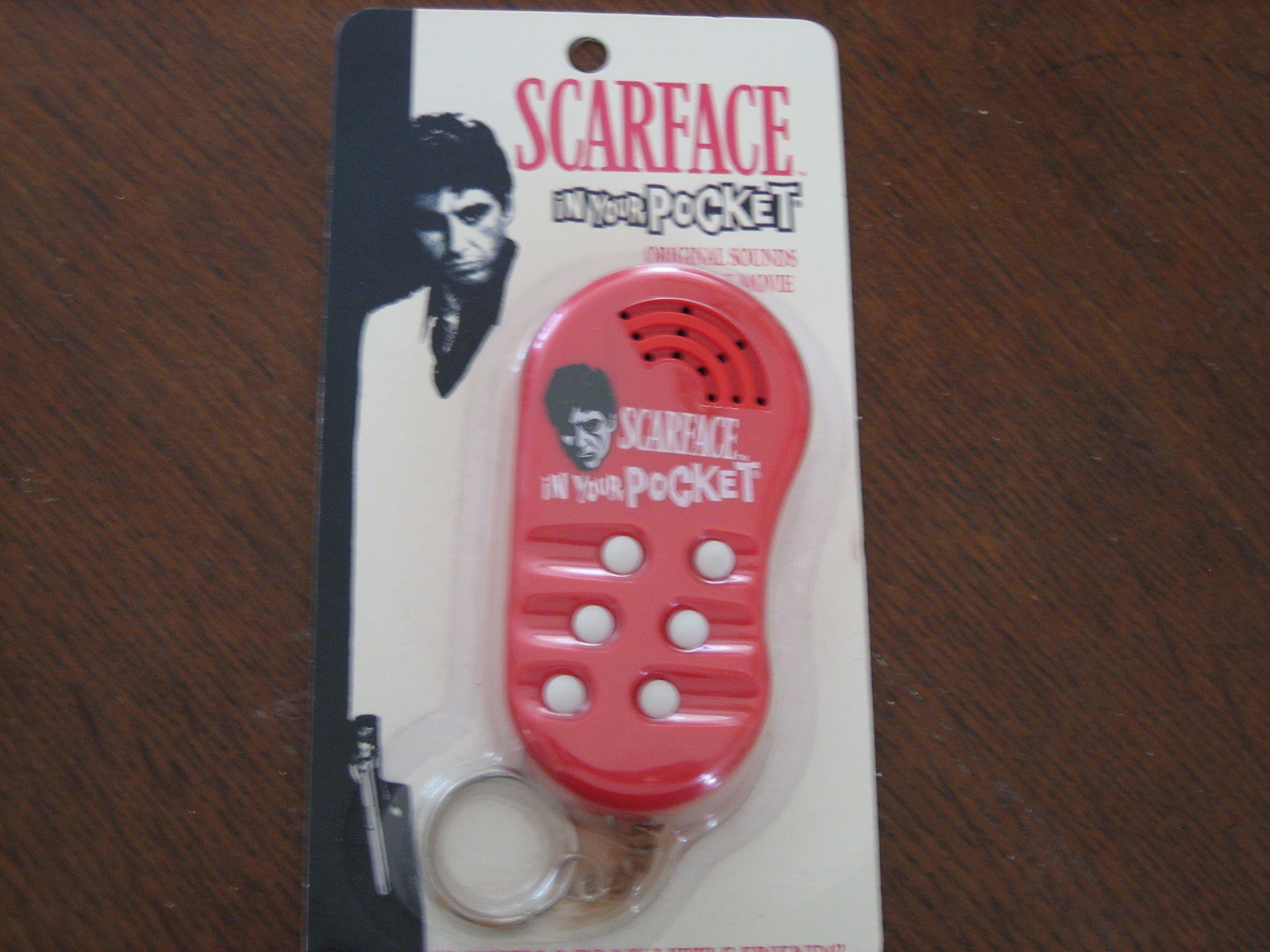 Scarface in your Pocket Talking Keychain