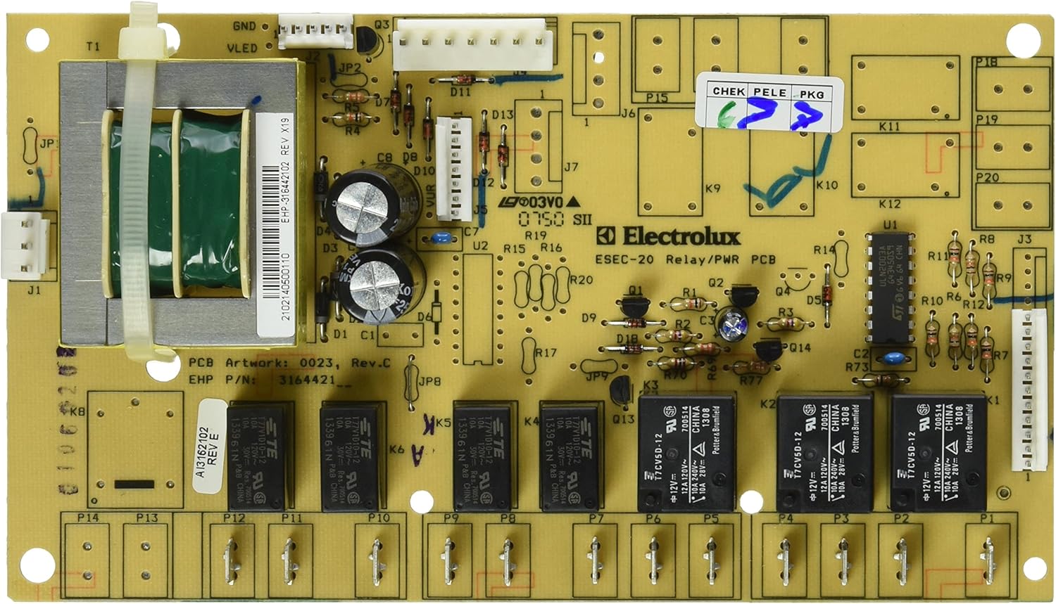 Frigidaire 316442102 Relay Board