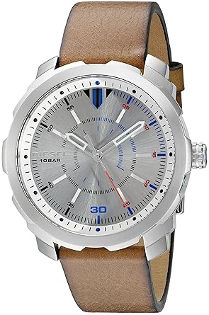 DieseI Analog Silver Dial Mens Watch - DZ1736