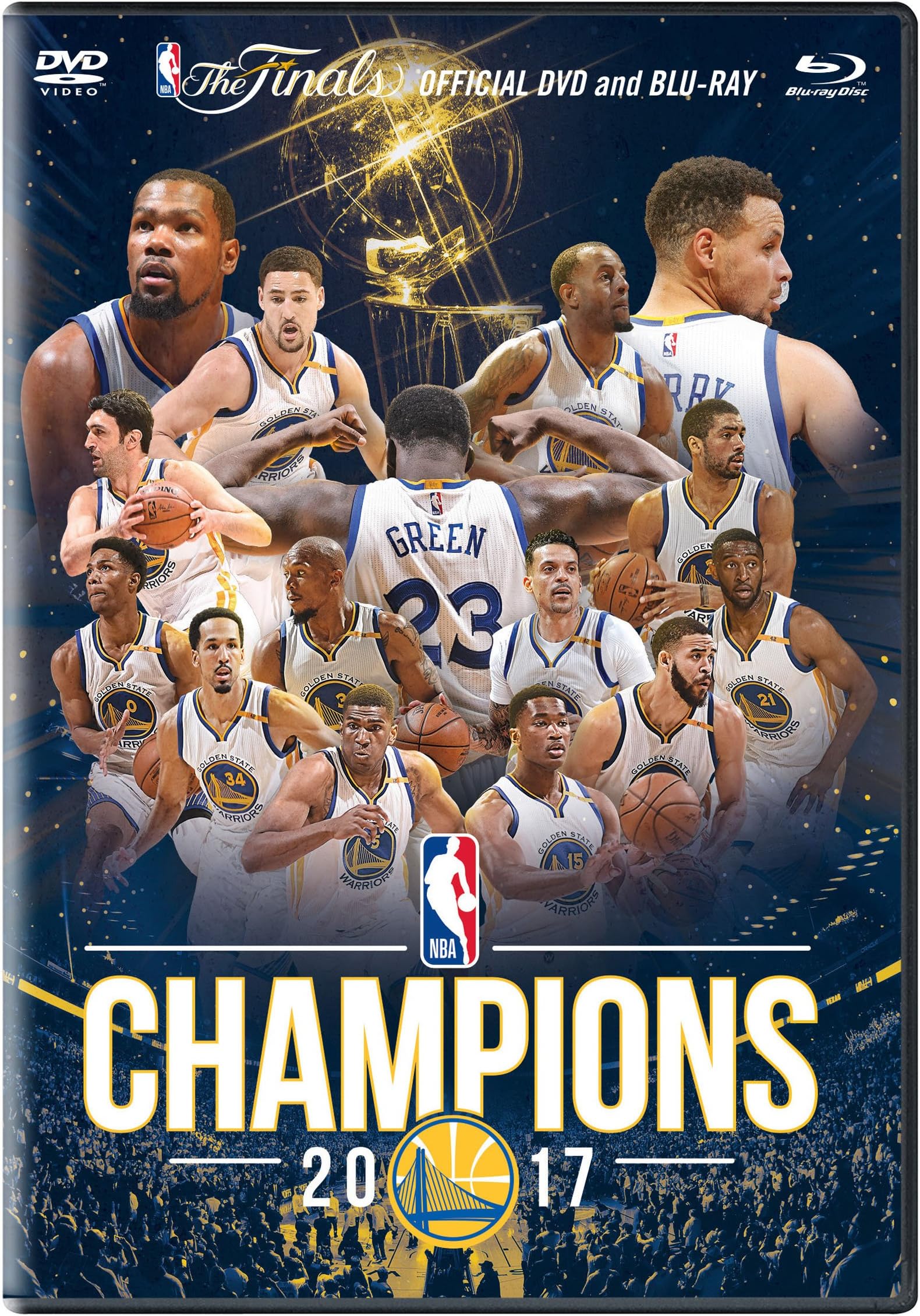 2017 NBA Champions DVD & Blu-ray combo
