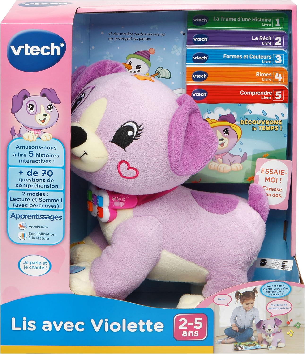 Chien violette vtech Clearance