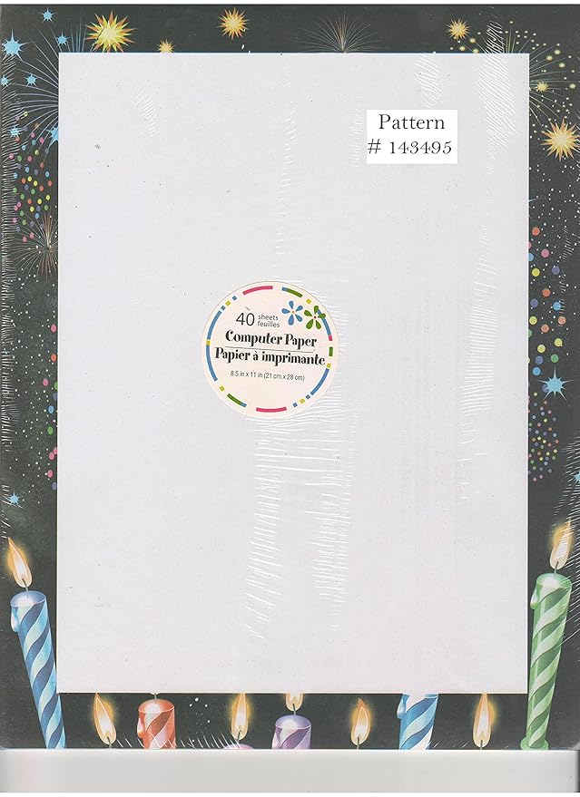 Designer Computer Paper Computer Printout Paper Office