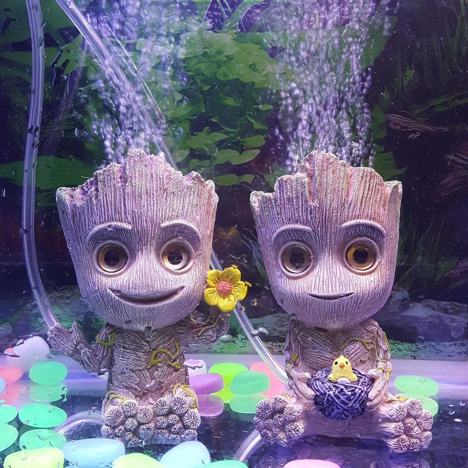groot fish tank decoration