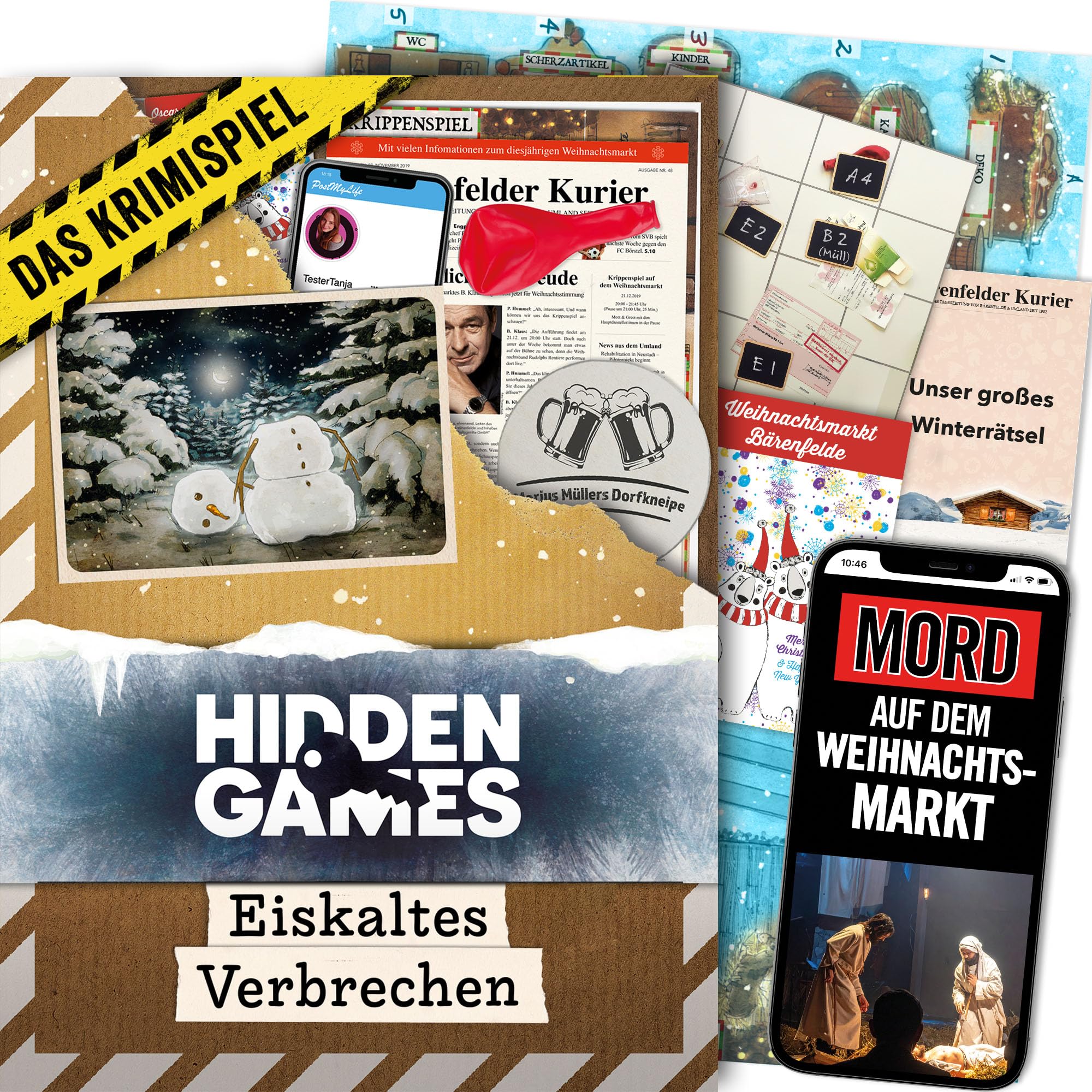 Hidden Games - Crime - Ice Crime Scene Game