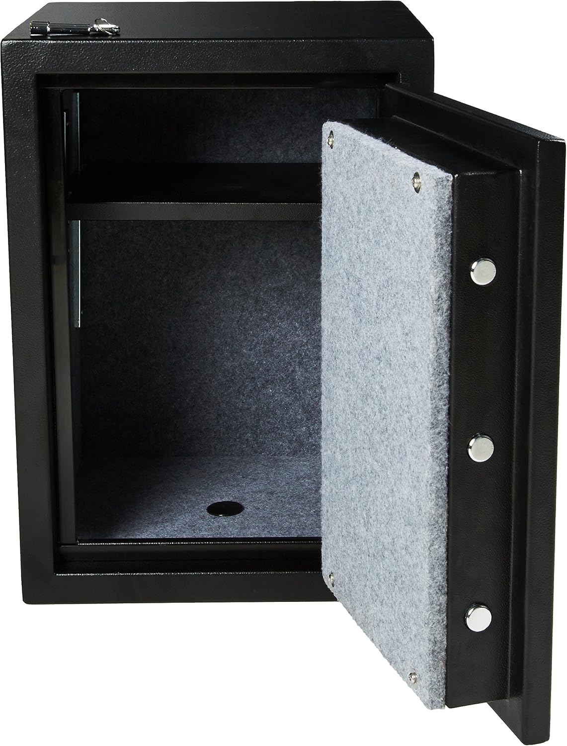 Amazon Basics Fire Resistant Security Safe with Programmable Electronic Keypad, 35 L, Black, 36 cm W x 35 cm D x 50 cm H - Image 4